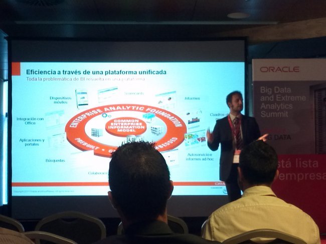 Oracle enseña los dientes en Big Data y Analytics